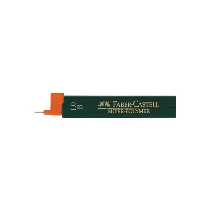 Mine Faber Castell Super Polymer 0,9 mm B conf. 12 pezzi - 120901 main product photo
