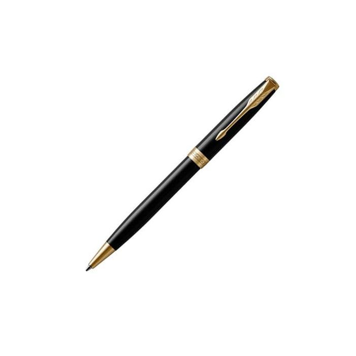 Penna a sfera Parker Sonnet punta M inchiostro nero Parker Black GT 1931497 main product photo