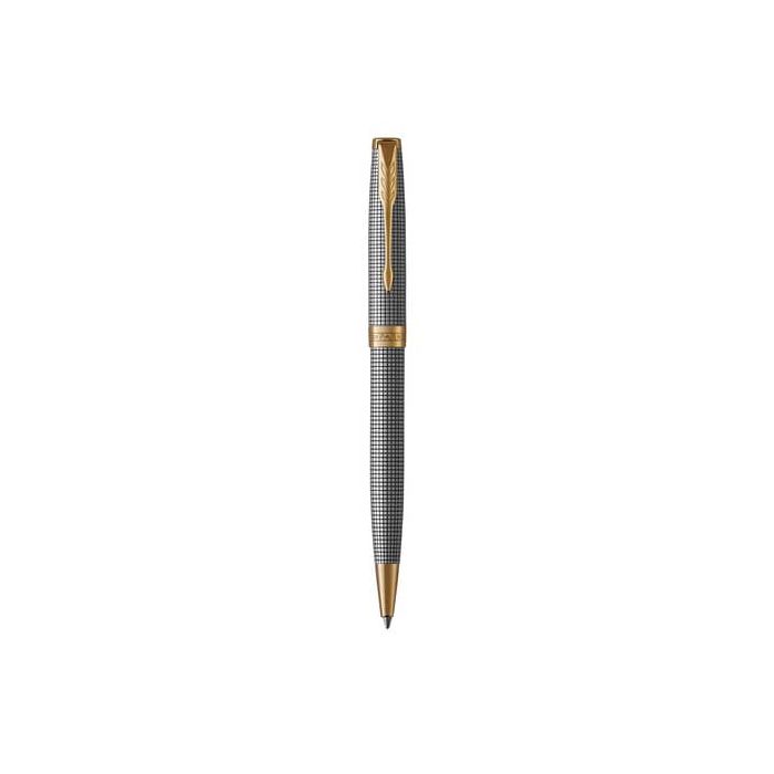Penna a sfera Parker Sonnet punta M inchiostro nero Parker Sterling Silver Ciselé - 1931492 main product photo