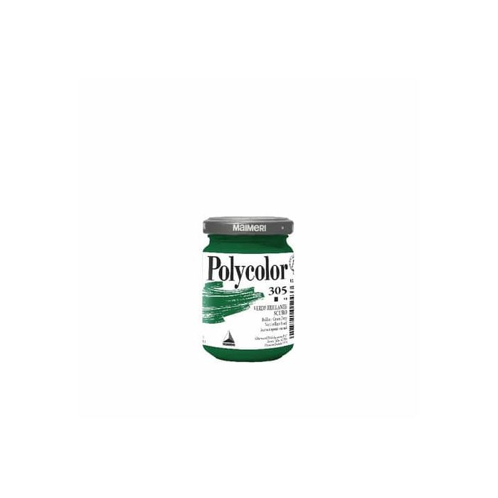 Colore vinicilo fine Maimeri in vasetto 140 ml verde brillante scuro - M1220305 main product photo