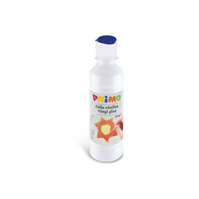 Colla vinilica Primo in bottiglia 250 g con tappo dosatore - conf. da 6 3302CV250 main product photo
