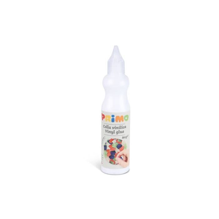 Colla vinilica Primo in bottiglia con beccuccio dosatore 80 g 3301CV80 main product photo