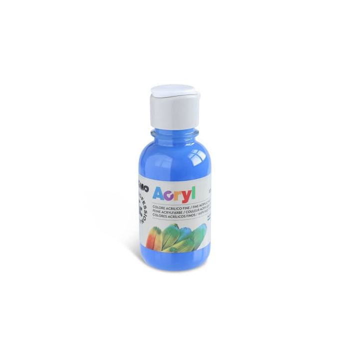 Colore acrilico Primo in bottiglia PET con tappo dosatore 125 ml blu cobalto - 402TA125540 main product photo