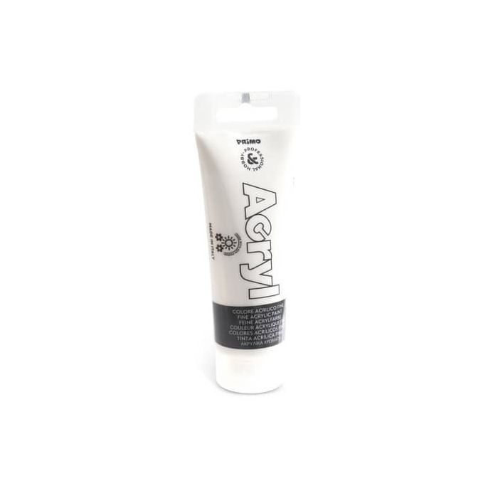 Colore acrilico Primo in tubetto in polietilene 75 ml bianco 420TA75100 main product photo