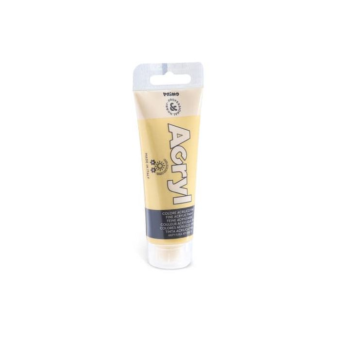 Colore acrilico Primo in tubetto in polietilene 75 ml oro 420TA75920 main product photo