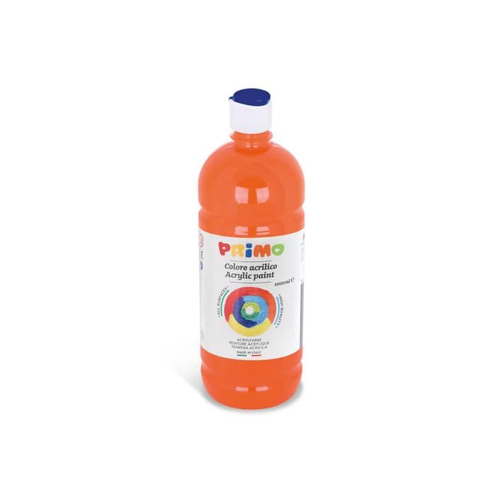 Colore acrilico Primo in bottiglia con tappo dosatore 1000 ml arancione 404TA1000250 main product photo