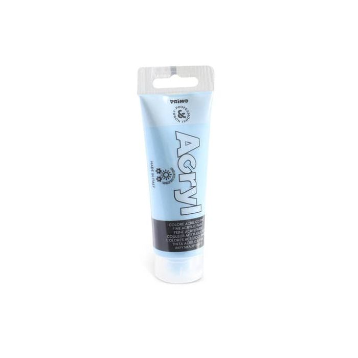 Colore acrilico Primo in bottiglia PET con tappo dosatore 75 ml azzurro cielo - 420TA75510 main product photo