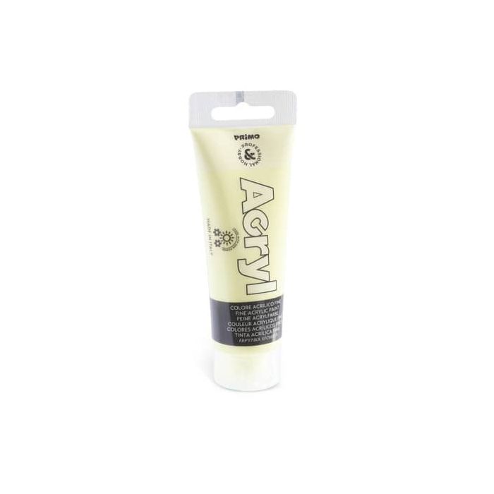 Colore acrilico Primo in bottiglia PET con tappo dosatore 75 ml giallo limone - 420TA75212 main product photo