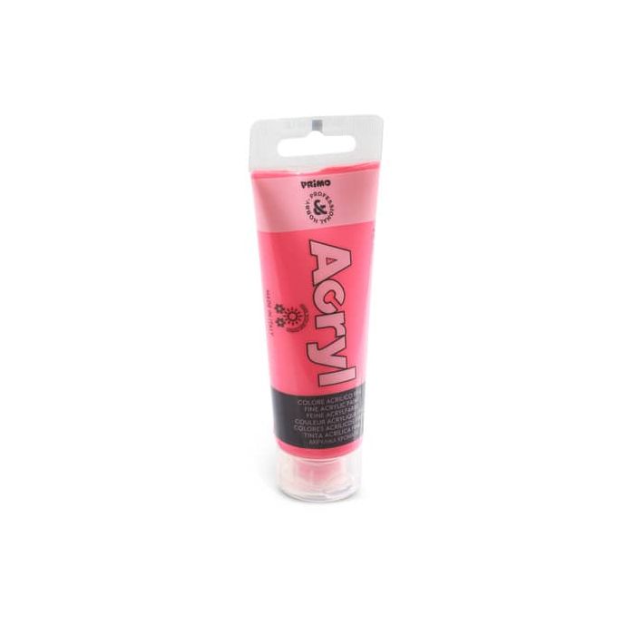 Colore acrilico Primo in bottiglia PET con tappo dosatore 75 ml rosa fluo 420TAF75370 main product photo