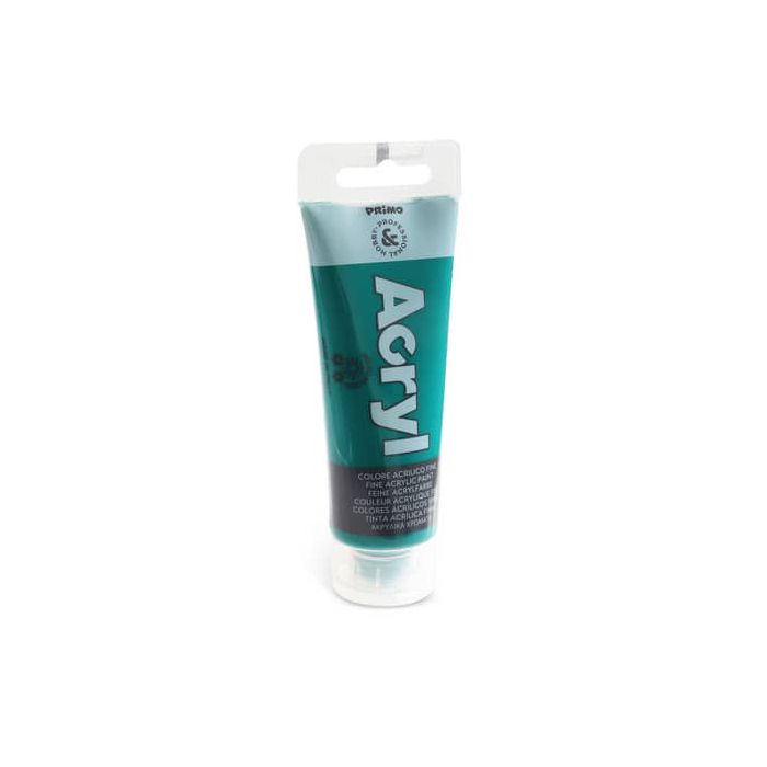 Colore acrilico Primo in bottiglia PET con tappo dosatore 75 ml verde smeraldo - 420TA75641 main product photo