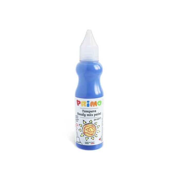 Tempera brillante Primo in bottiglia con becuccio 50 ml blu oltremare 2001BR50500 main product photo