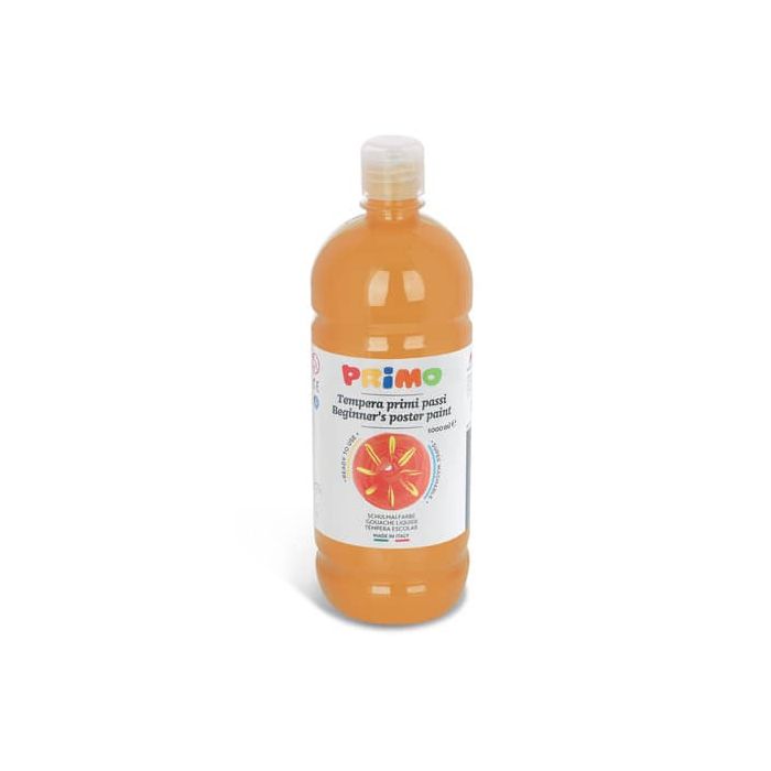 Tempera brillante in bottiglia in PET Primo Primi Passi 1000 ml giallo ocra 204BR1000270 main product photo