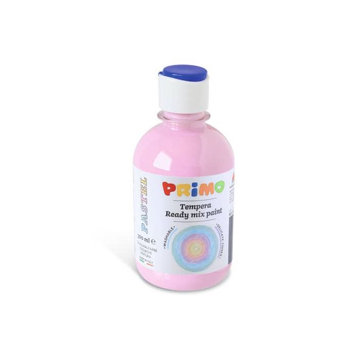 Tempera pronta pastello Primo con tappo dosatore 300 ml rosa 2002BRP300333 main product photo