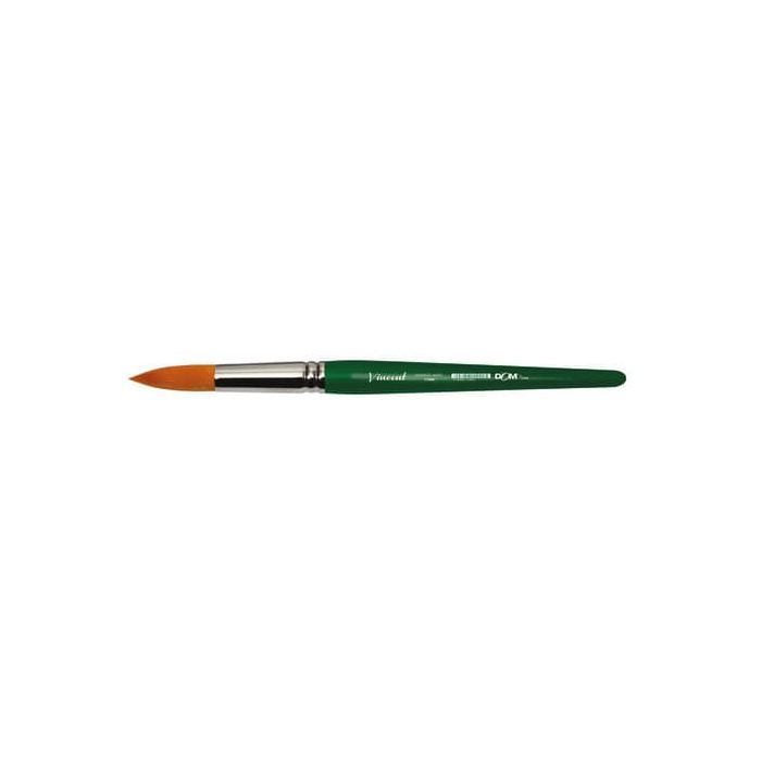 Pennello sintetico tondo CWR Vincent manico corto - N.18 11000/18 main product photo