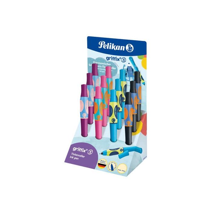 Penna sferografica Griffix Pelikan destrimani colore fusto blu 605366 main product photo