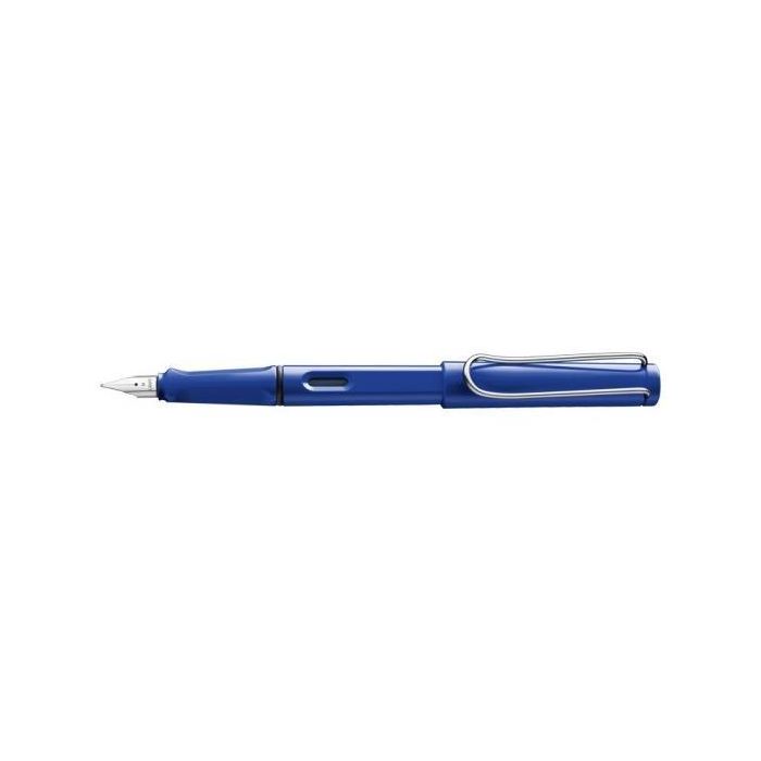Penna Lamy Safari punta media inchiostro blu Bluestilo - fusto blu 1210491 main product photo