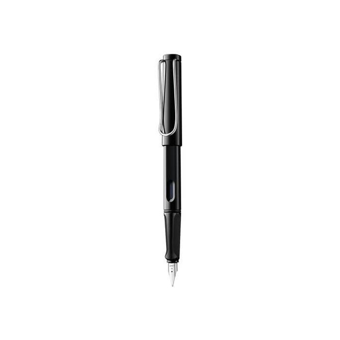 Penna Lamy Safari punta fine inchiostro blu Blackstilo - fusto nero 1219678 main product photo