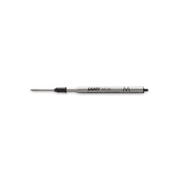 Refill M16 a punta fine per penne a sfera Lamy colore inchiostro nero 1200150 main product photo