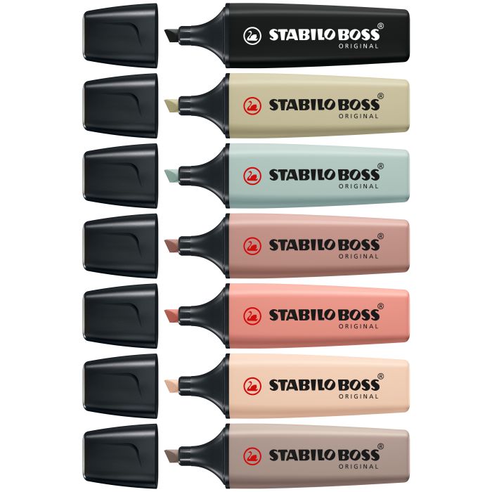 Evidenziatori Stabilo Boss Nature Colors - conf. 8 colori 70/8-2-1 main product photo