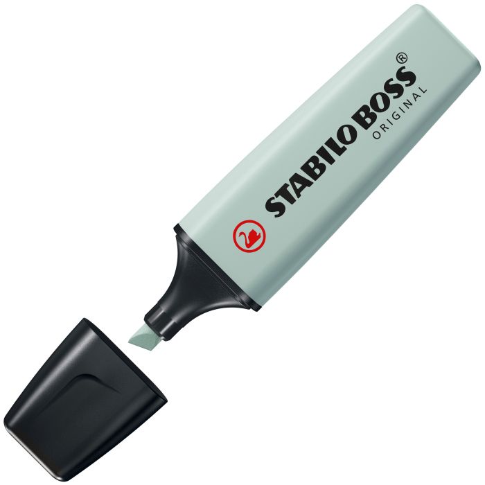 Evidenziatori Stabilo Boss Nature Colors - conf. 10 pz - colore foglia di té 70/163 main product photo