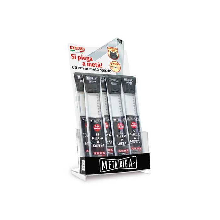 Espositore 12 righe flessibili 60 cm Arda Metariga MET60ESP main product photo