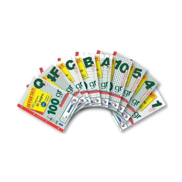 Ricambio quaderni ad anelli Rambloc formato A4 -32 ff +8 ff 10 mm 90524320 main product photo