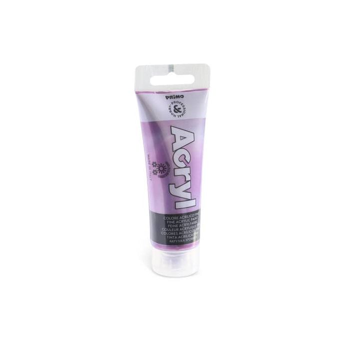 Colore acrilico Primo in bottiglia PET con tappo dosatore 75 ml viola rosso - 420TAM75420 main product photo