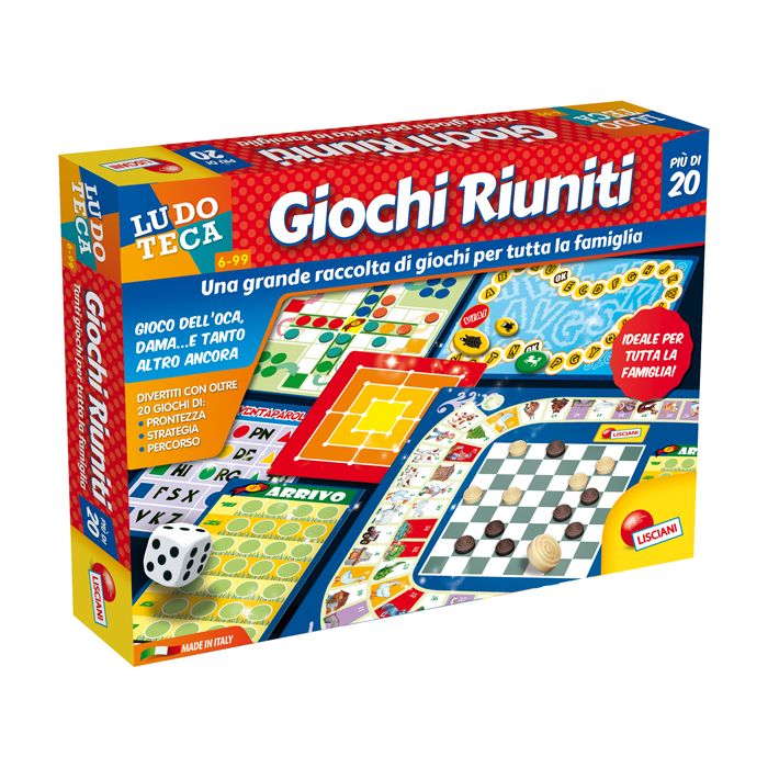 Gioco in scatola Lisciani Ludoteca Il Gioco Riuniti - 89154 main product photo