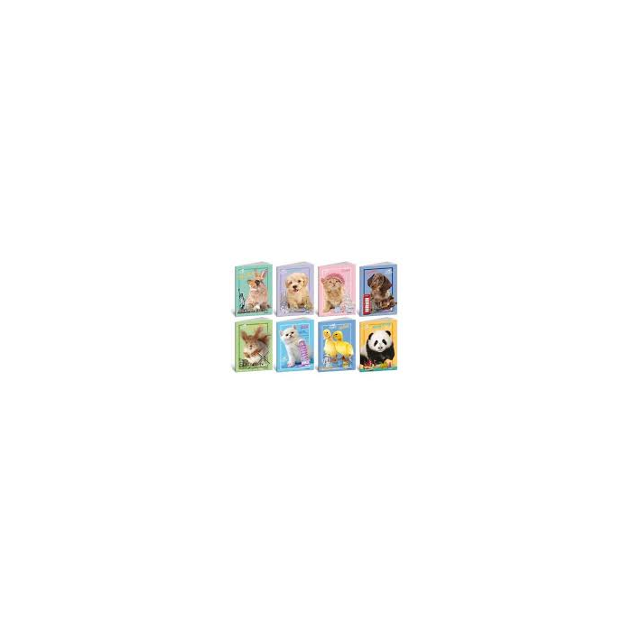 Maxi quaderni Blasetti Cuccioli formato A4 carta 80 g conf. 10 pezzi rigatura B - 8556 main product photo
