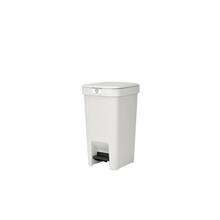 Pattumiera a pedale Brabantia StepUp per raccolta differenziata - capacità 10 L - light grey - 800245 main product photo