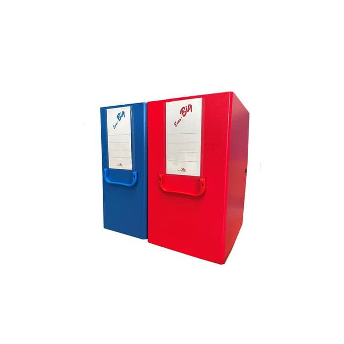 Cartella portaprogetti con bottone Euro-cart Euro Big - 25x35 cm dorso 16 cm - rosso - YCP-PPL16RO main product photo