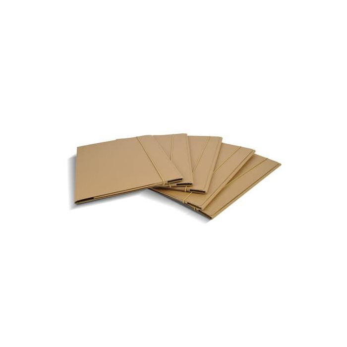 Cartellina con alette Euro-cart Eco Elite 25x35 cm con elastico conf. da 30 avana - CPEECO main product photo