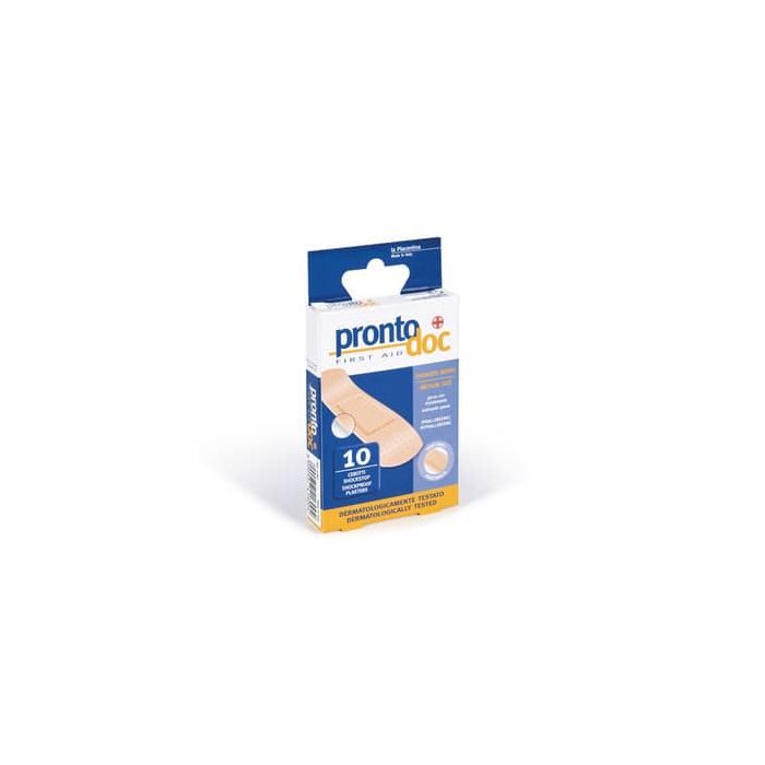 Cerotti antiurto con garza antisettica ProntoDoc conf. 10 pz 7x2cm 4180 main product photo