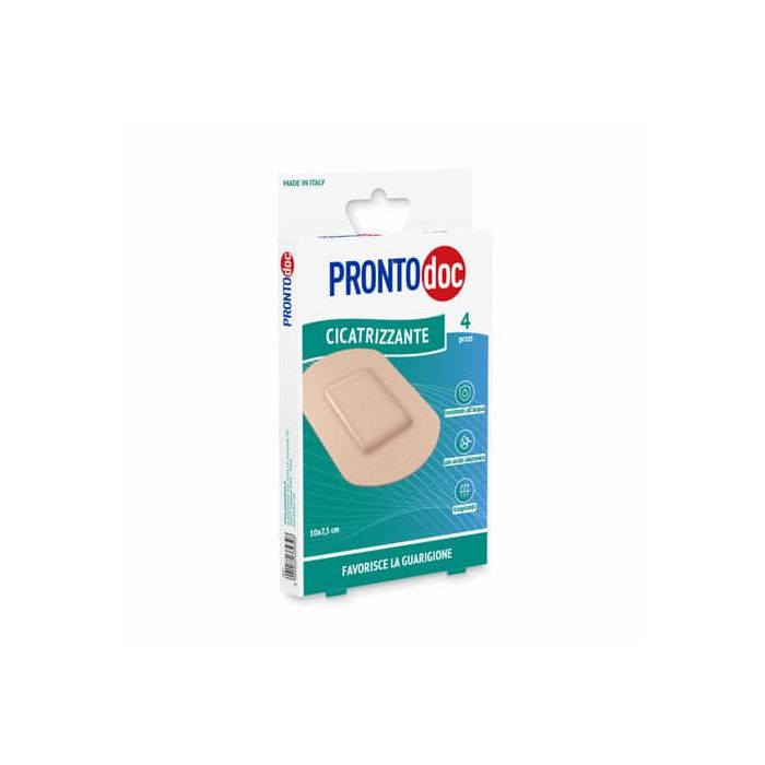 Cerotti in PE 3D rosa cicatrizzante ProntoDoc con acido ialuronico XXL 7,5x10 cm - conf. 4 pz - 4035 main product photo