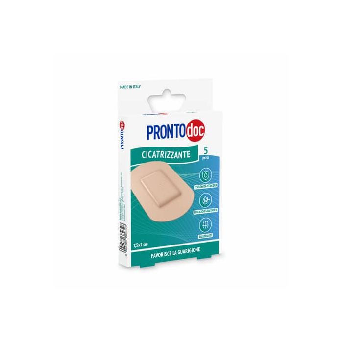Cerotti in PE 3D rosa cicatrizzante ProntoDoc con acido ialuronico XL 7,5x5 cm - conf. 5 pz - 4034 main product photo