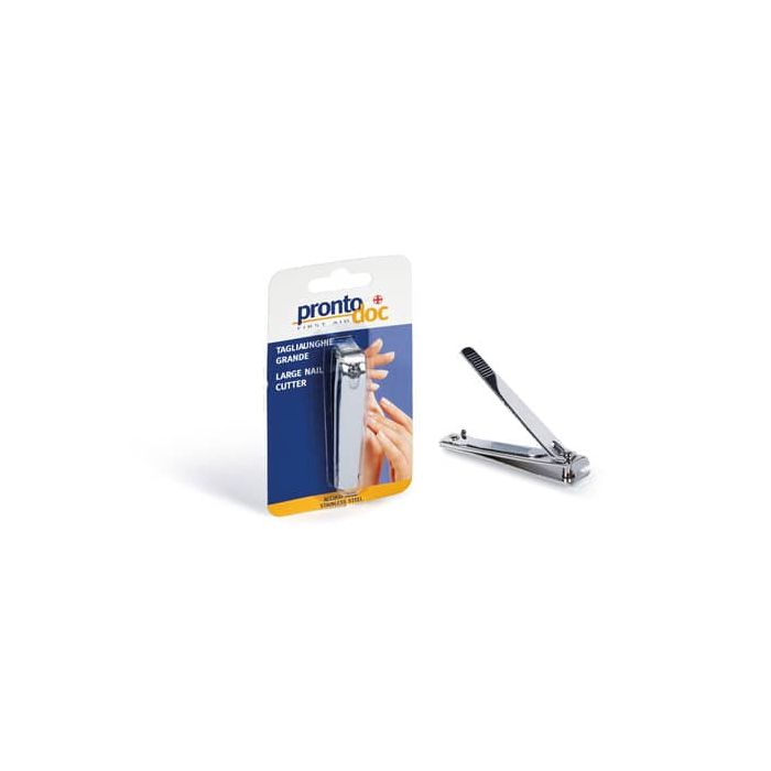 Tagliaunghie grande con limetta ProntoDoc 100% acciaio inox 4204 main product photo
