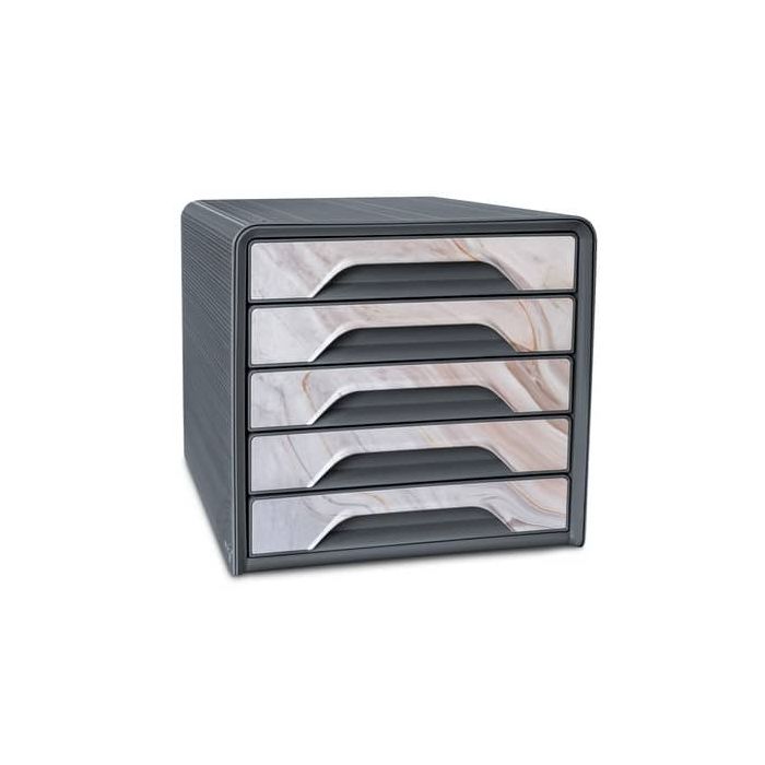 Cassettiera a 5 cassetti Cep 360x288xH.270 mm marmo rosa 1071111631 main product photo