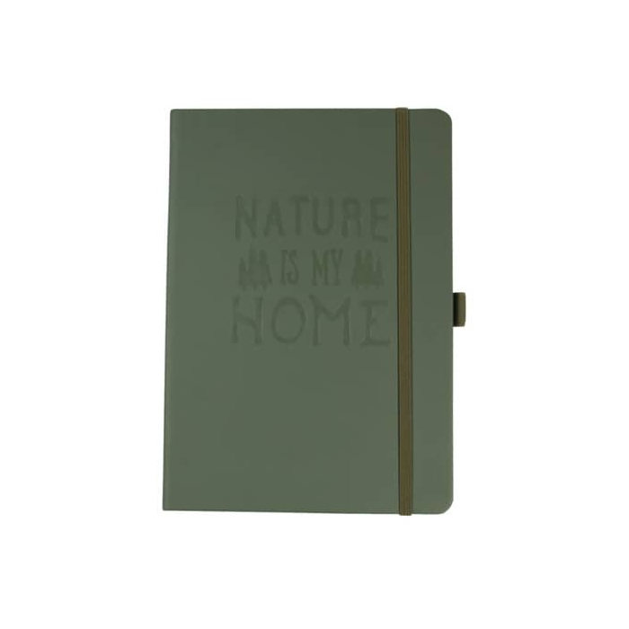 Taccuino con copertina impermeabile Donau Outdoor A5 120 g/m² verde oliva 330370011 main product photo