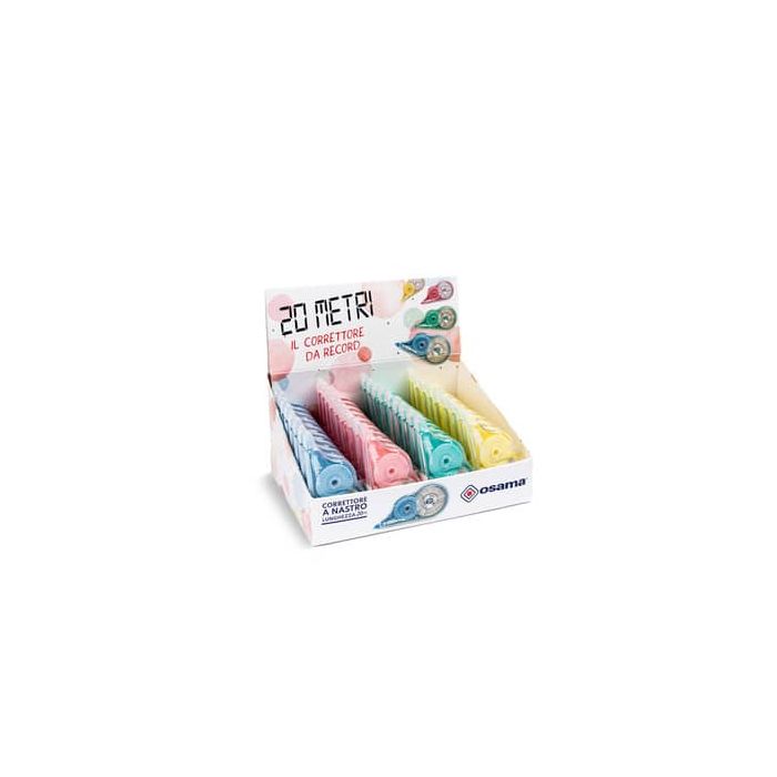 Correttore a nastro Pastel 20 m corpo trasparente OW 84005751 main product photo