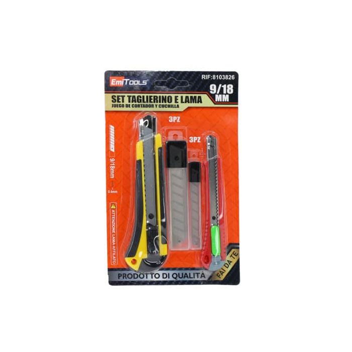 Set 2 taglierini Emi 16 e 13,7 cm + 6 lame di ricambio 8103826 main product photo