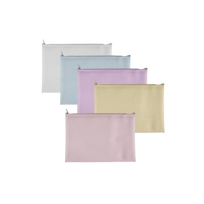 Busta Plastibor con ZIP in EVA colori pastello - A5 P0432890 main product photo