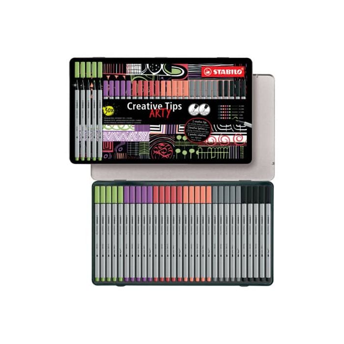 Stabilo Creative Tips - conf. 50 pz - colori classic 89/30-6-2-20 main product photo