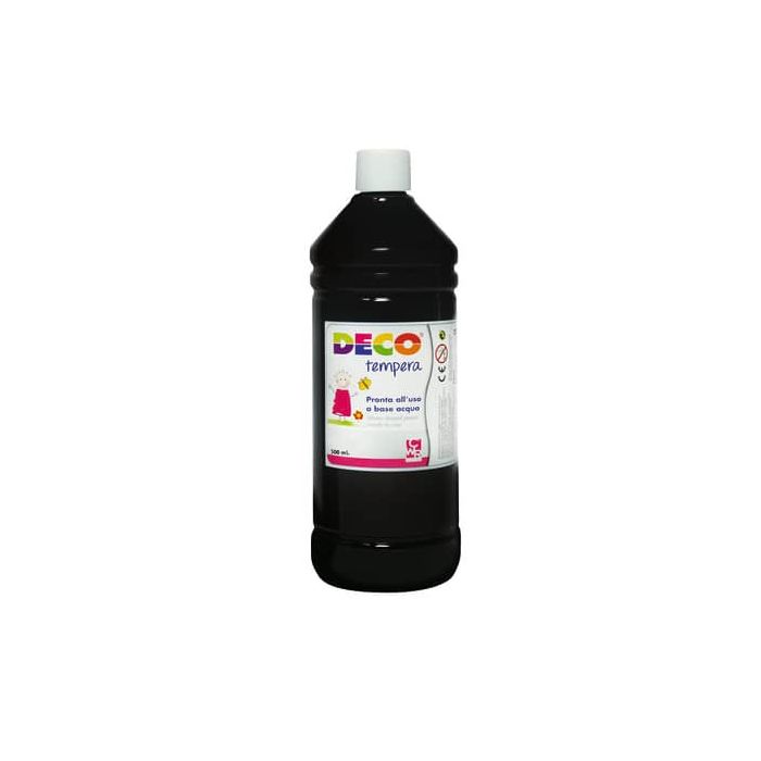 Tempera CWR Deco in flacone da 500 ml nero PF550/02 main product photo