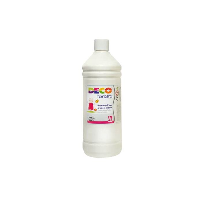 Tempera CWR Deco in flacone da 1000 ml bianco 08808/01 main product photo