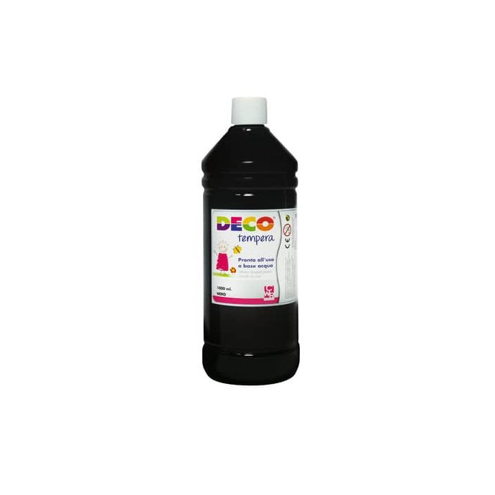 Tempera CWR Deco in flacone da 1000 ml nero 08808/02 main product photo