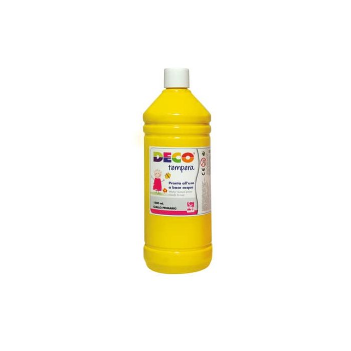 Tempera CWR Deco in flacone da 1000 ml giallo primario 08808/26 main product photo