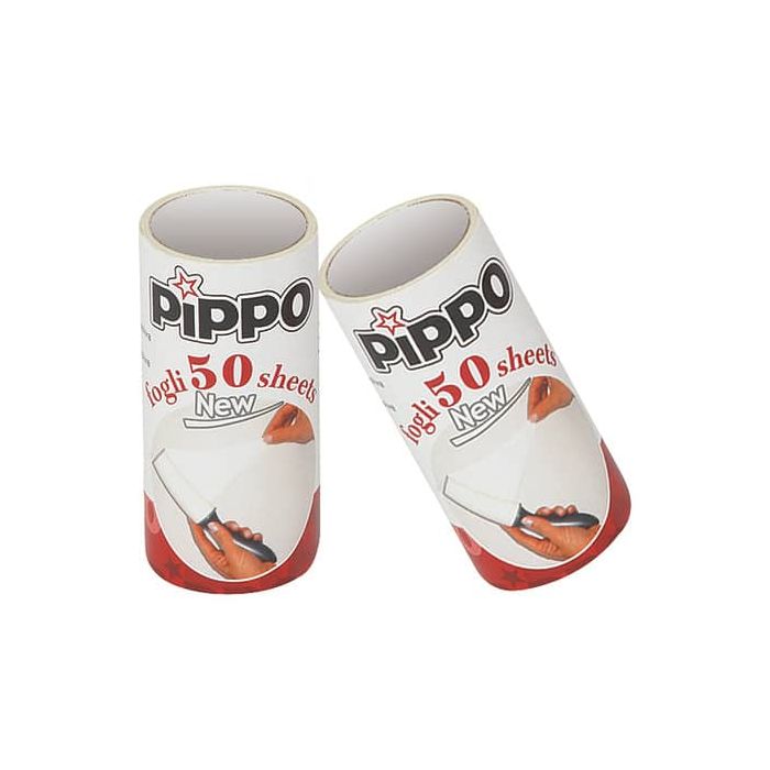 Ricambi per spazzola adesiva cattura peli e polvere Pippo in conf. da 2 pezzi - NP2012 main product photo