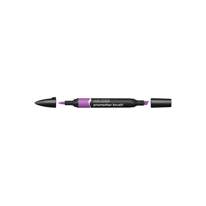 Pennarelli doppia punta Winsor&Newton brush purple - 0204542 main product photo