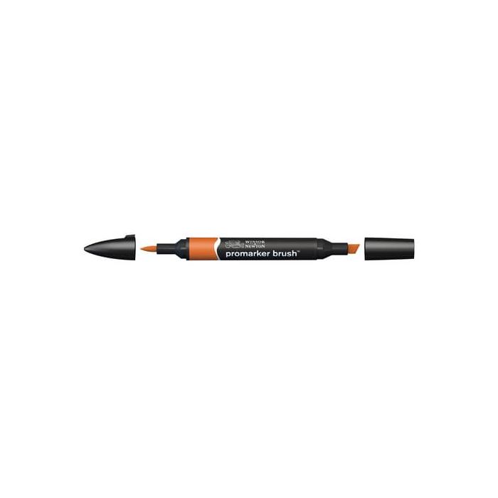 Pennarelli doppia punta Winsor&Newton brush saddle brown - 0204332 main product photo