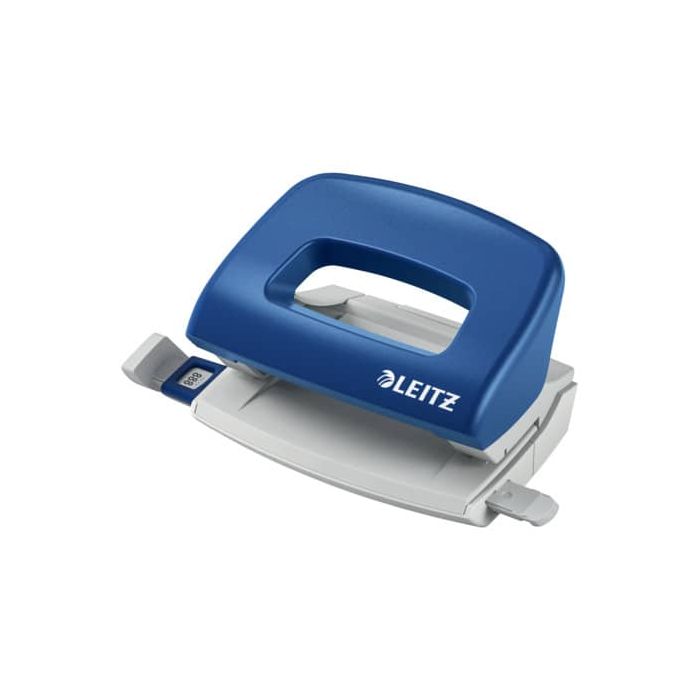 Perforatore a 2 fori con guida Leitz Metal rim Leitz blu 50580035 main product photo